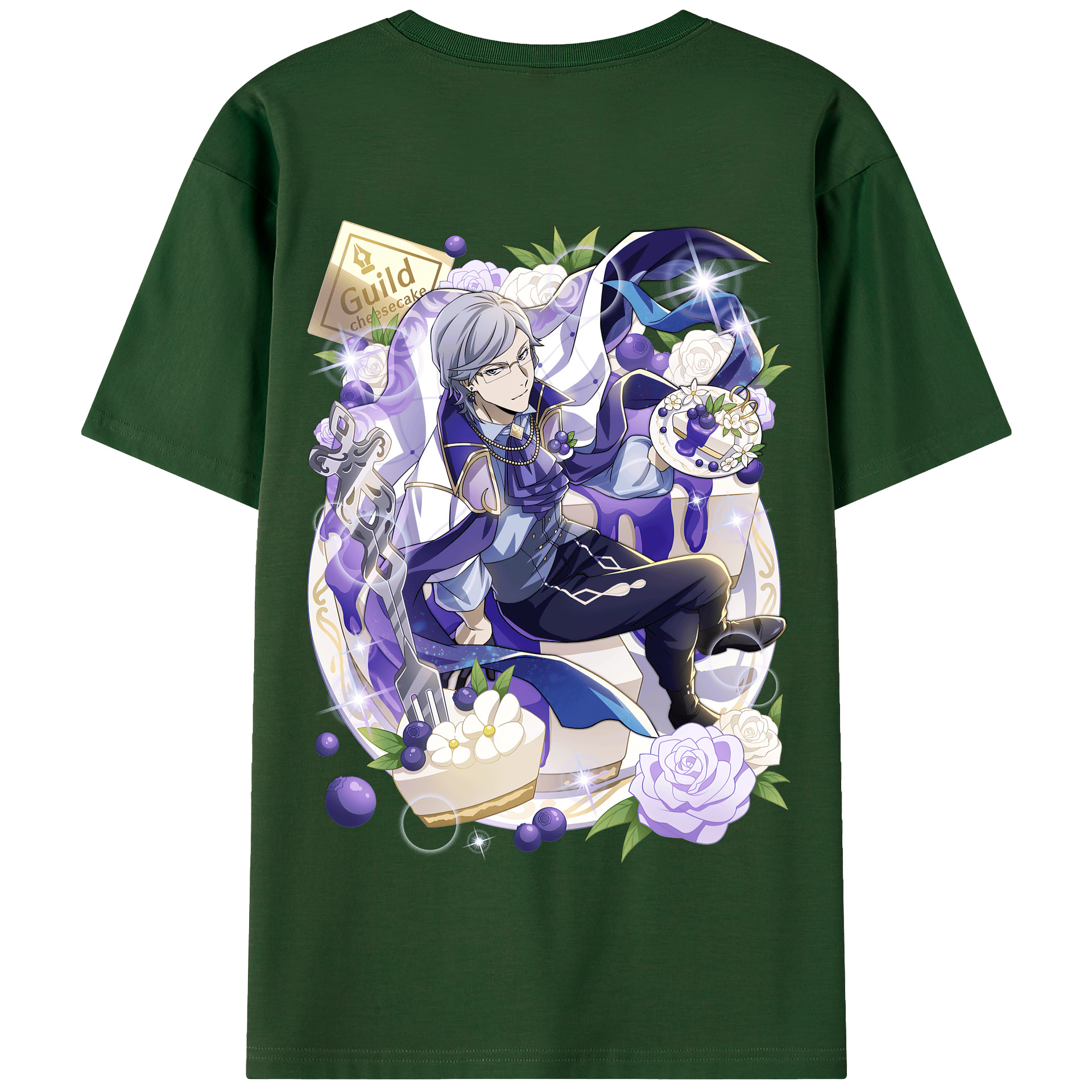 （画像用） 文豪ストレイドッグス Bungo Stray Dogs 綿100％半袖Tシャツ（背面プリント）